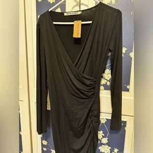NWT Michael Stars Mikaela Crossover dress, size L.